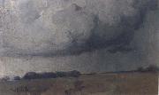 Tom roberts Storm clouds Sweden oil painting reproduction